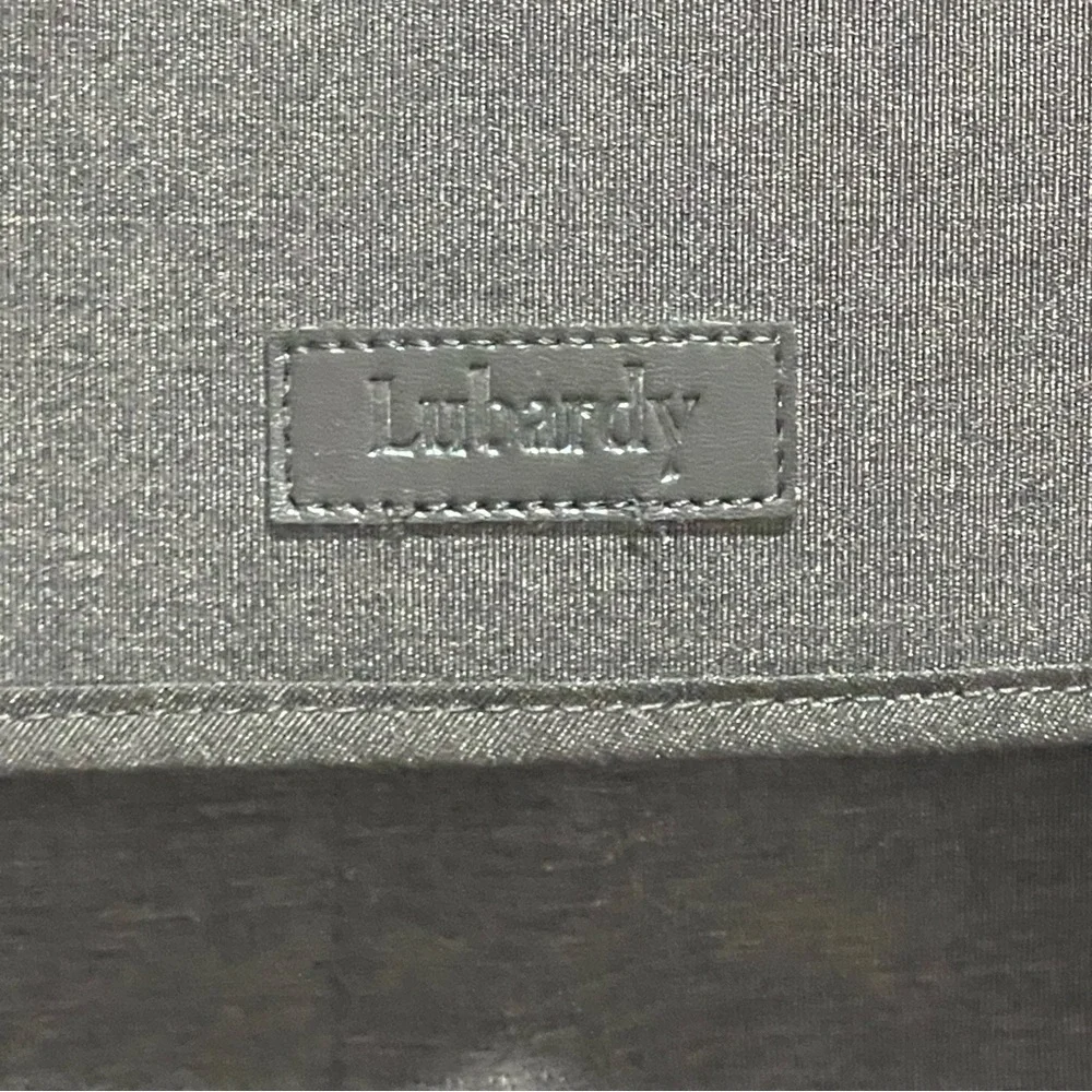 LUBARDY Black Waterproof Laptop Briefcase Satchel Shoulder Travel 15” X 13”